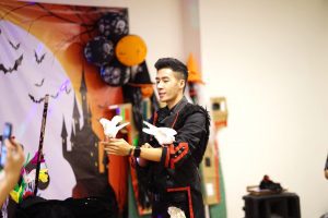 cho thuê ảo thuật gia chú hề bong bóng